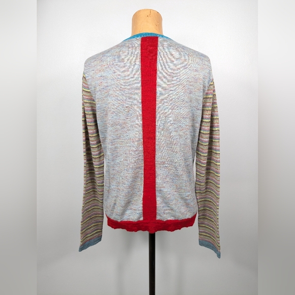 Eva & Claudi Size Large Wool Alpaca Blend Size Large Danish Design Artsy Funky - Picture 2 of 14